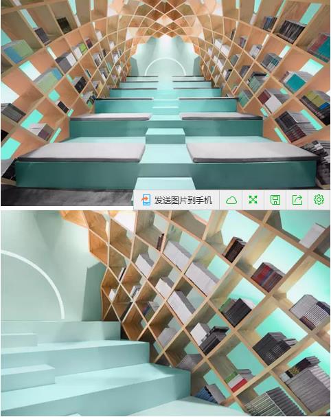 圖書館設計圖片